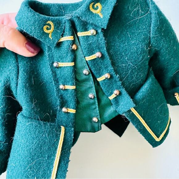 AMERICAN GIRL DOLL Felicity Green Black Riding Habit And Hat Complete Outfit - Picture 5 of 9